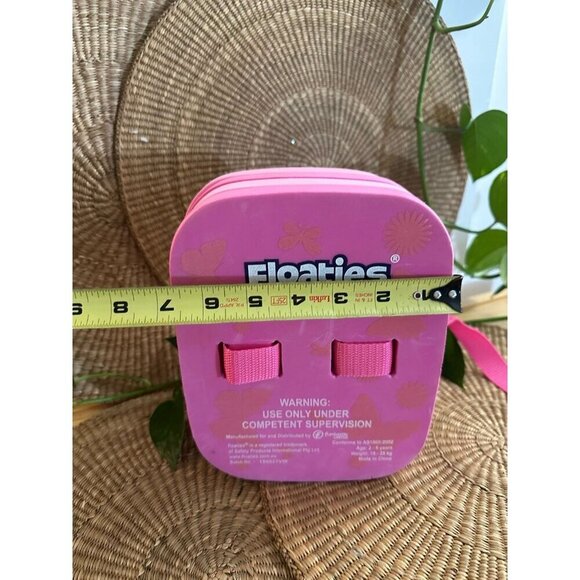 Floaties Back Float Pink 2-6 Years - Picture 3 of 9